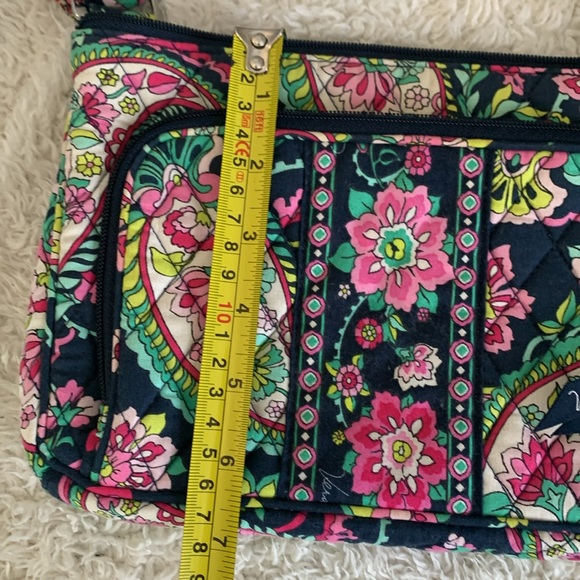 Vera Bradley Petal Paisley Little Hipster Crossbody - Picture 2 of 7